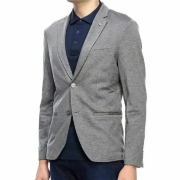Michael Kors Slim Fit Ponte Men's Blazer - Picture 1 of 10